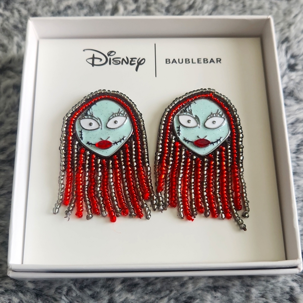 Disney BaubleBar Nightmare Before Christmas Sallie Earring Set